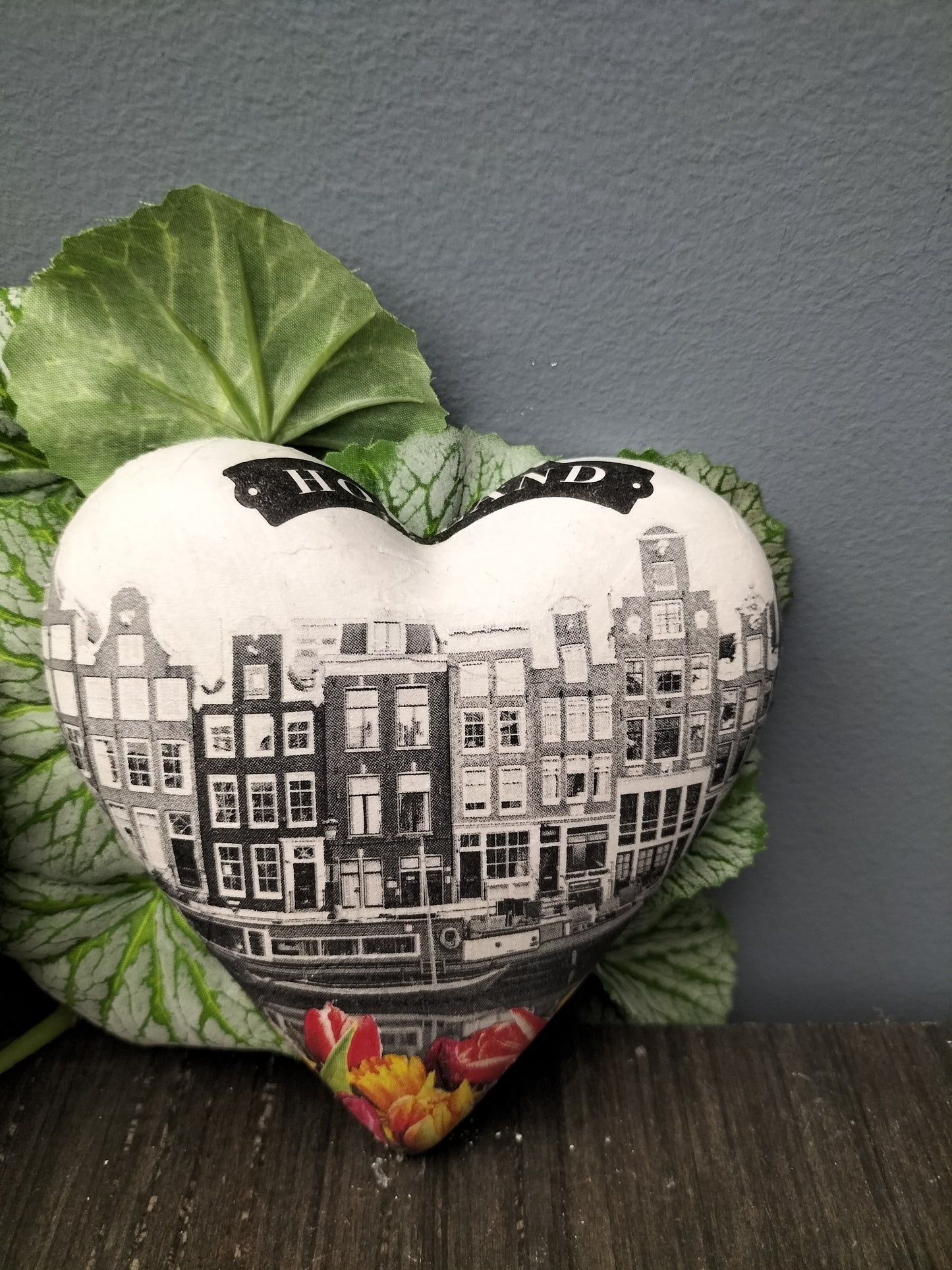 Decoupage hart - Holland