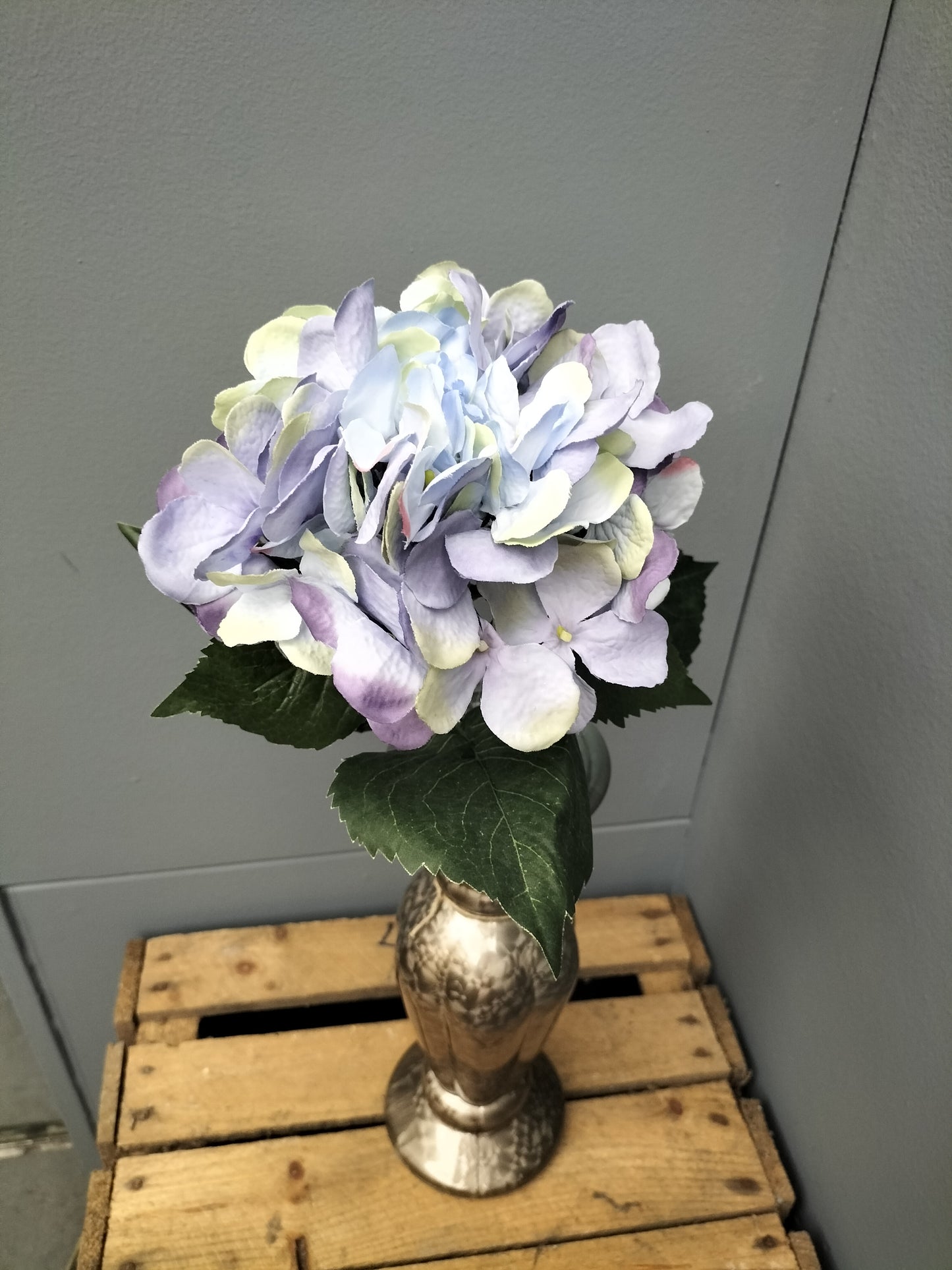 Hortensia - blauw/lavendel 48cm