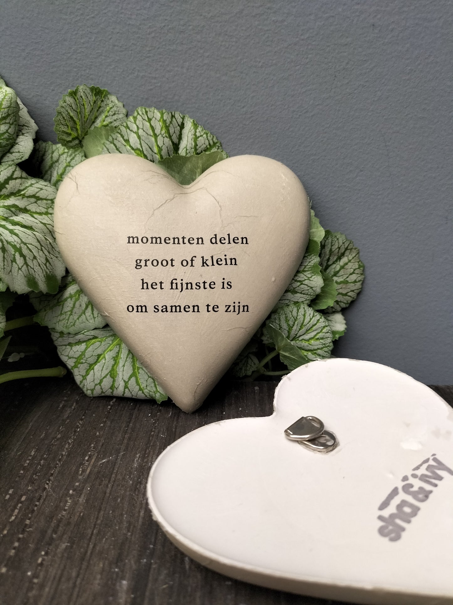 Decoupage hart - momenten delen