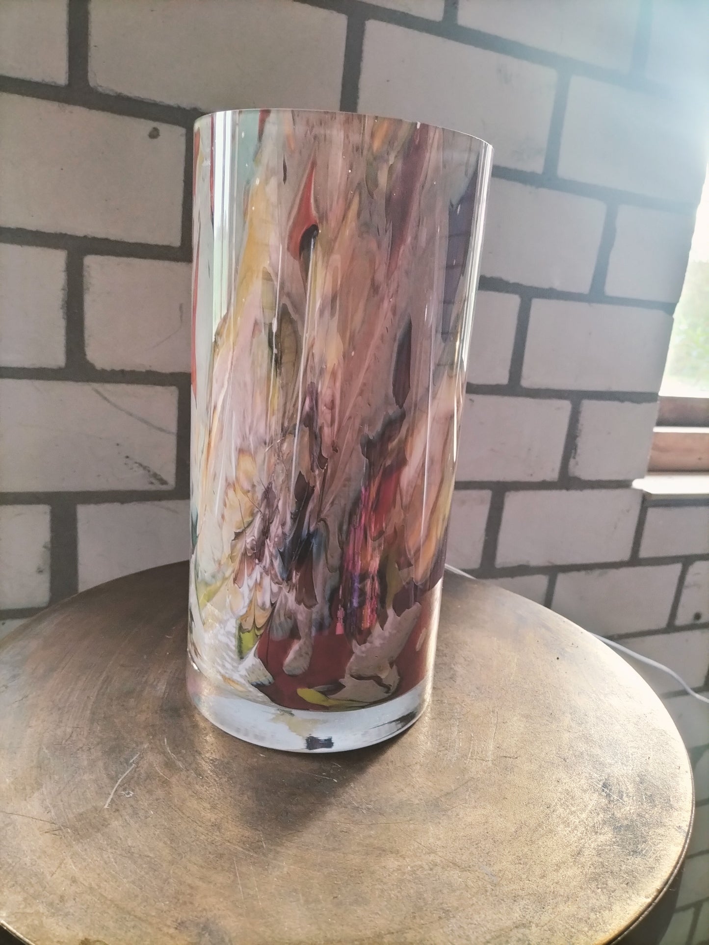 Linea Multicolor cylinder lamp