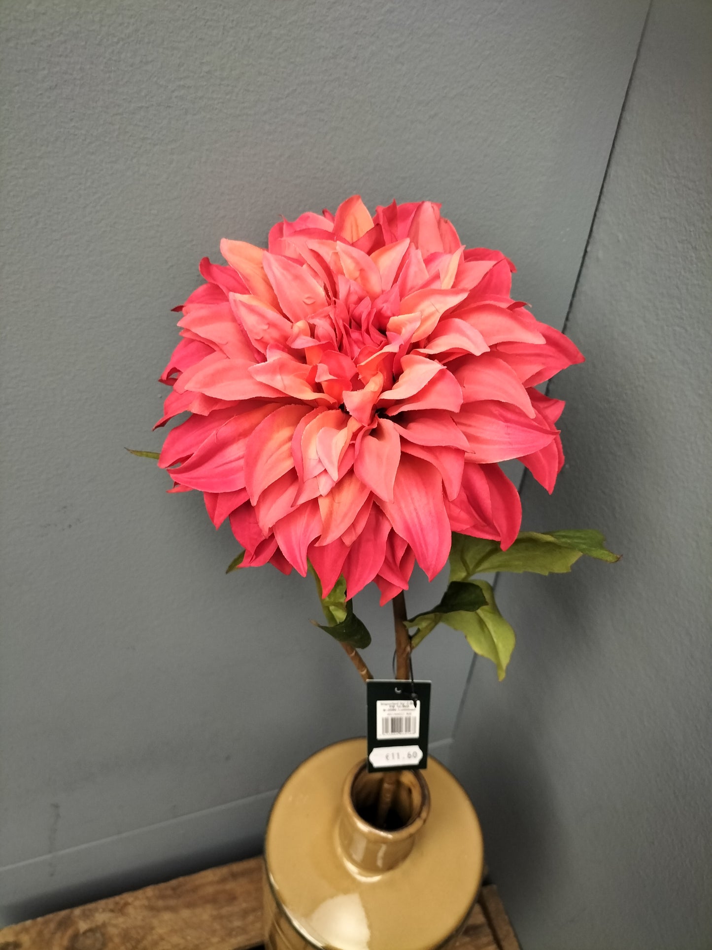 Dahlia - rood, 55cm