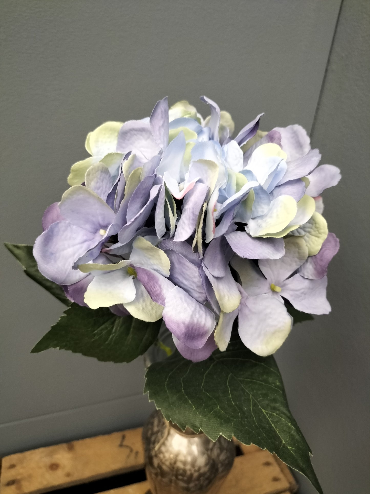 Hortensia - blauw/lavendel 48cm