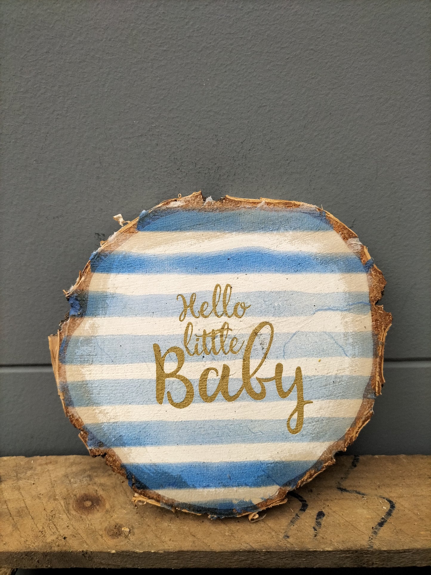 Berk schijf - hello little baby