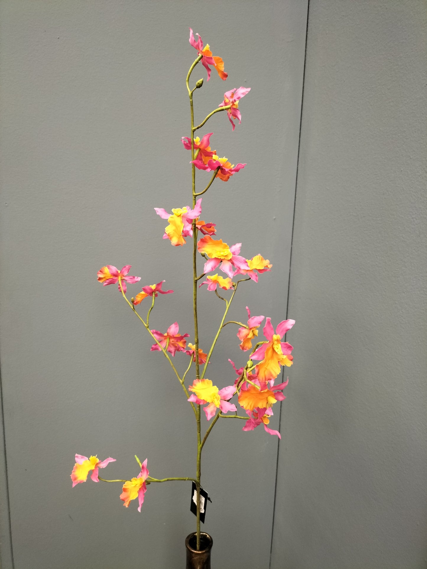 Dancing Orchidee - roze/oranje , 100cm