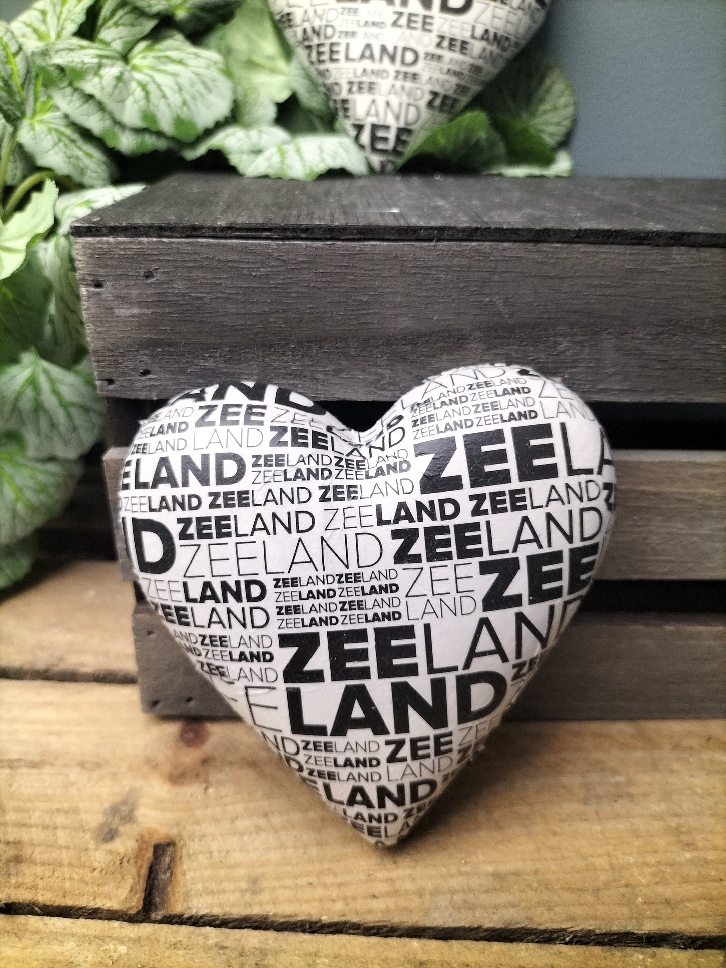 Decoupage hart - Zeeland