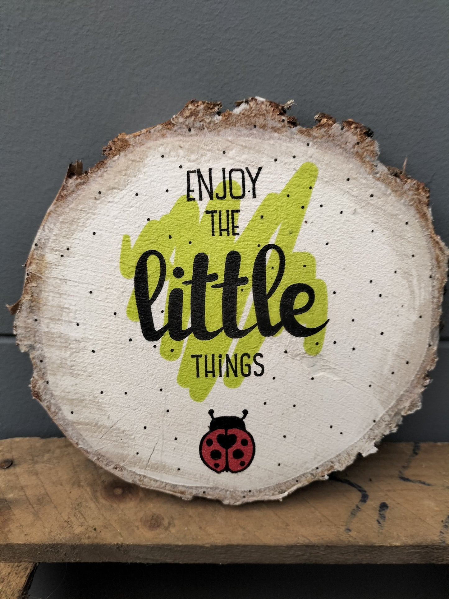 Berk schijf - enjoy the little things