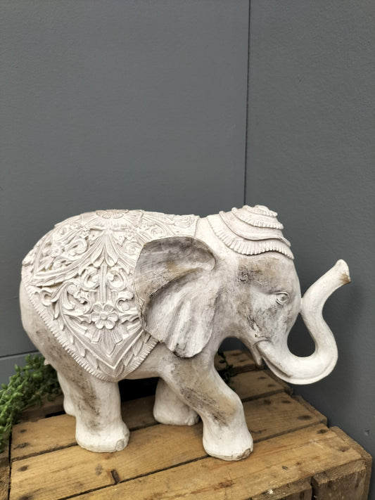 Sculptuur olifant - 37cm x 29cm