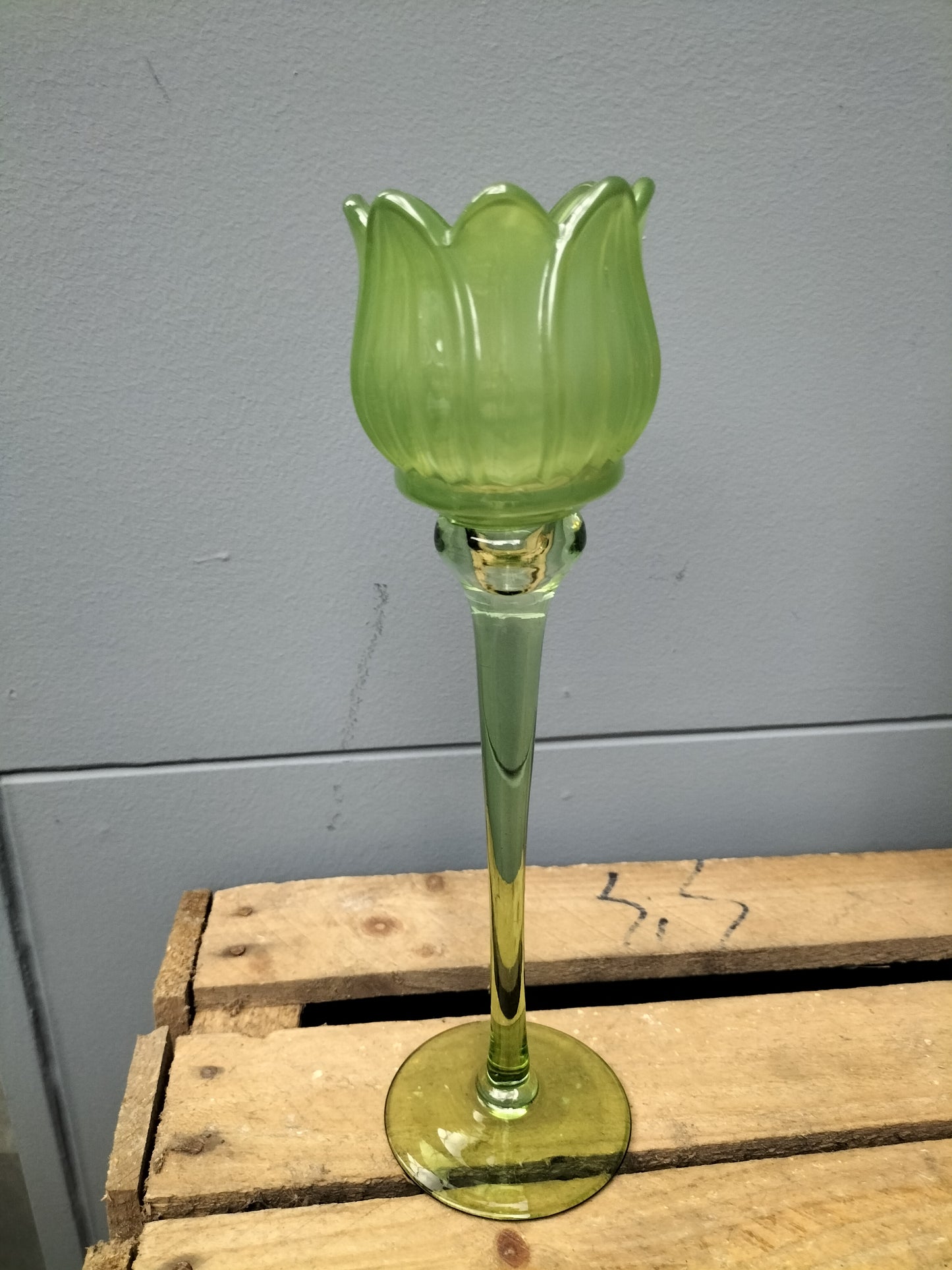 Waxinelicht houder Tulp - 27.5cm