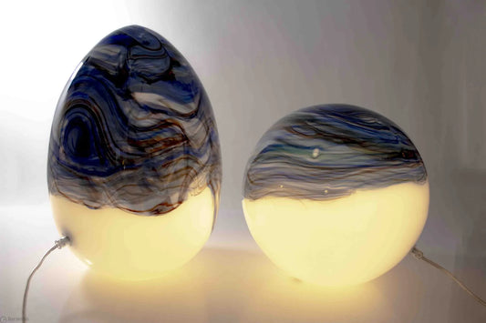 Lamp - Ocean, ovaal/bol