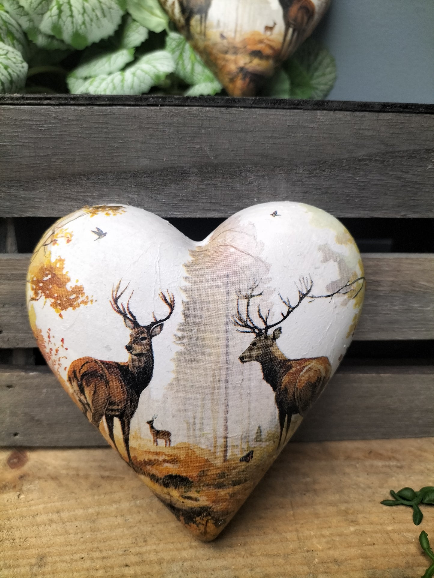 Decoupage hart - Herten